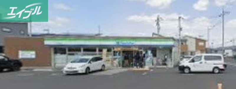 コンビニ　ファミリーマート岡山福富中店（コンビニ）まで411m
