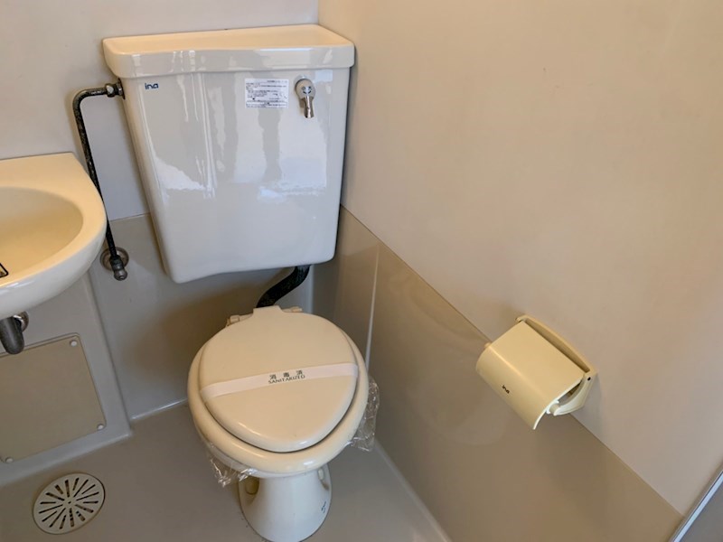 トイレ　清潔感のあるトイレです。