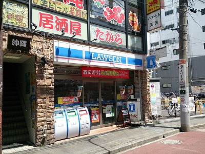 コンビニ　ローソン 市川八幡二丁目店（コンビニ）まで121m