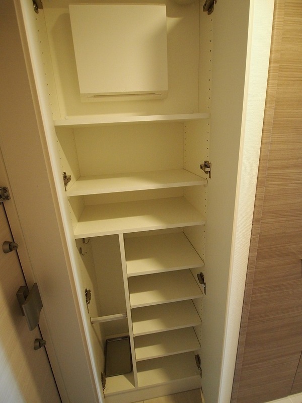 収納　ハンガーラック付きで楽々収納