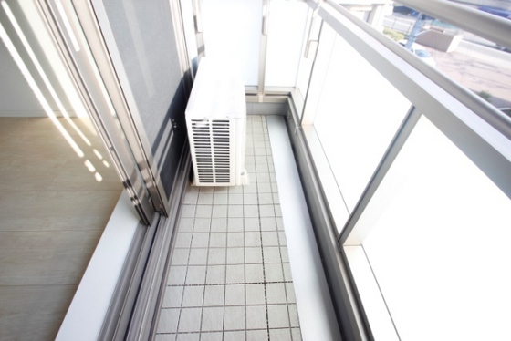 バルコニー　※別部屋の写真です