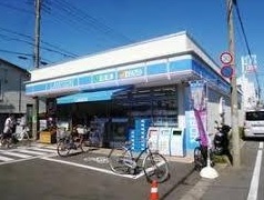 コンビニ　ローソン世田谷砧五丁目店（コンビニ）まで80m