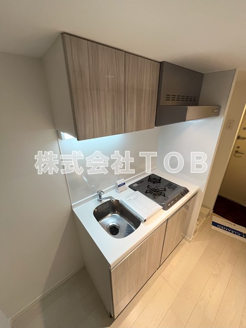 キッチン　2口ガスコンロ