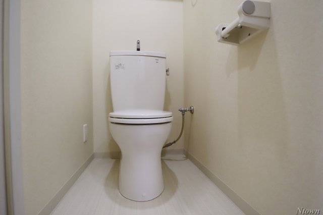 トイレ　ゆったりとした空間のトイレです