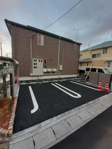 駐車場　車をお持ちの方に嬉しい駐車場付きの物件です