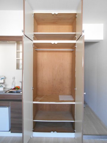 収納　十分な収納スペースがあります