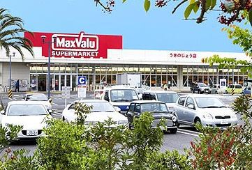 スーパー　マックスバリュ浮之城店（スーパー）まで1100m