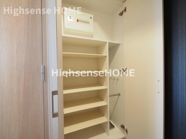 収納　収納のためのスペースです