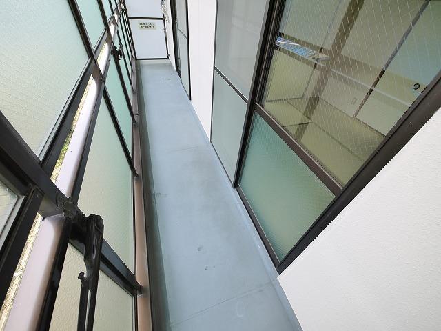 バルコニー　落ち着いた時間を過ごせるバルコニーです