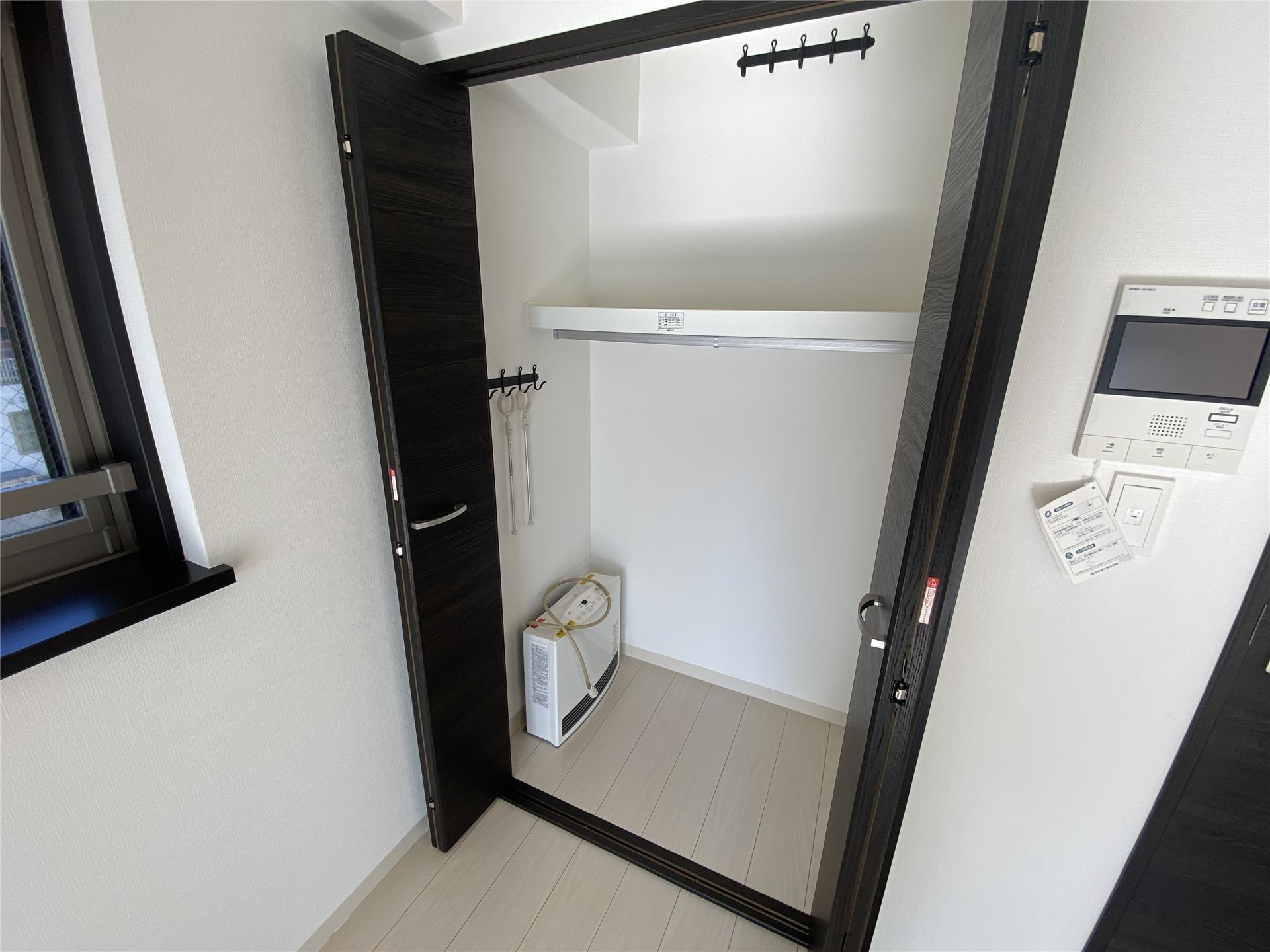 収納　クローゼット収納です