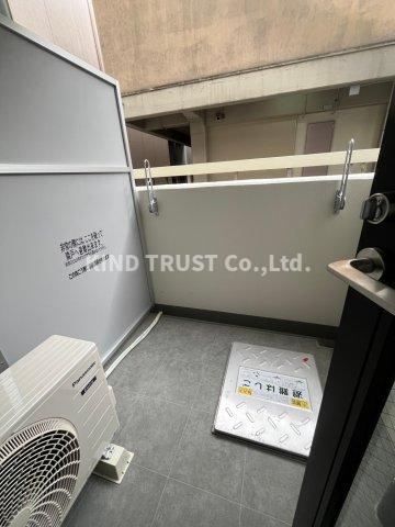 バルコニー　落ち着いた時間を過ごせるバルコニーです