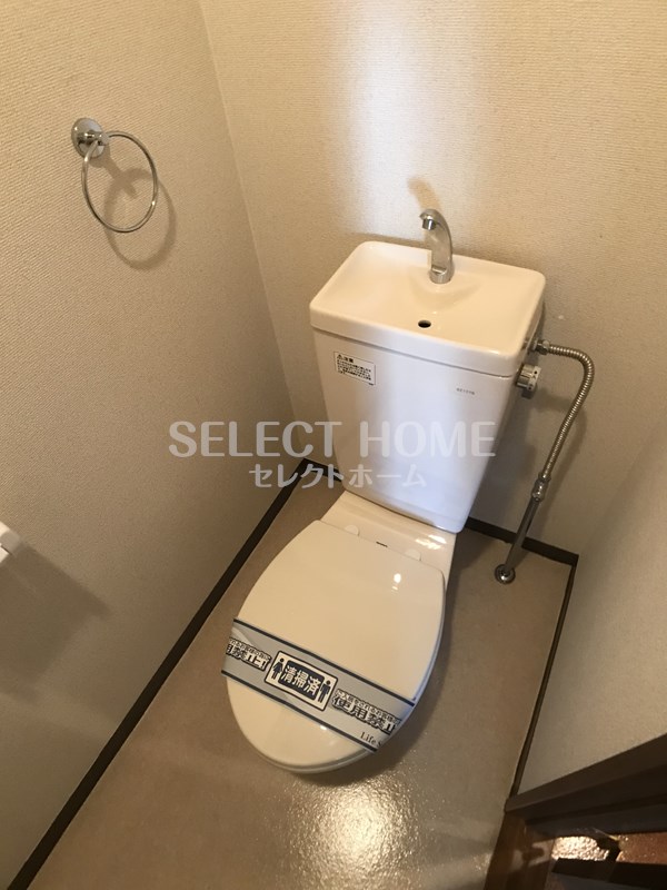 トイレ　トイレもきれいです 同型タイプ