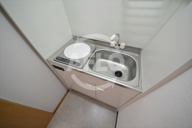 キッチン　ラシーヌ天王寺　１口ＩＨキッチン