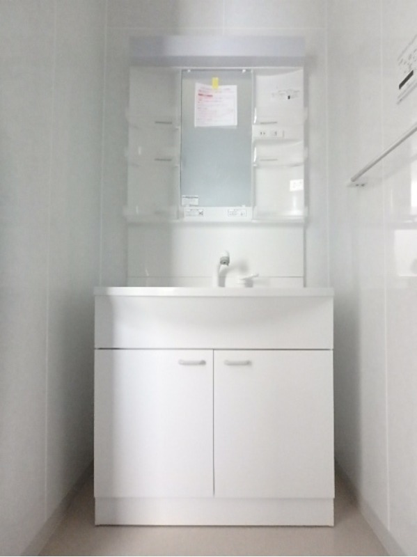 洗面設備　図面と現状に相違がある場合には現状を優先