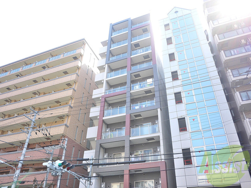 建物外観　吹田市広芝町【ハピネス江坂】