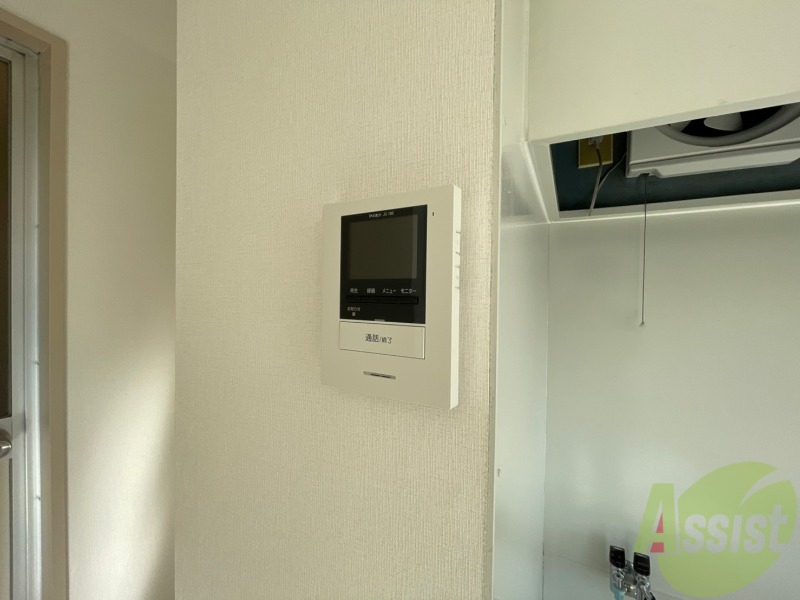 セキュリティ　来客時にはこちらのチャイムが鳴りますよ。