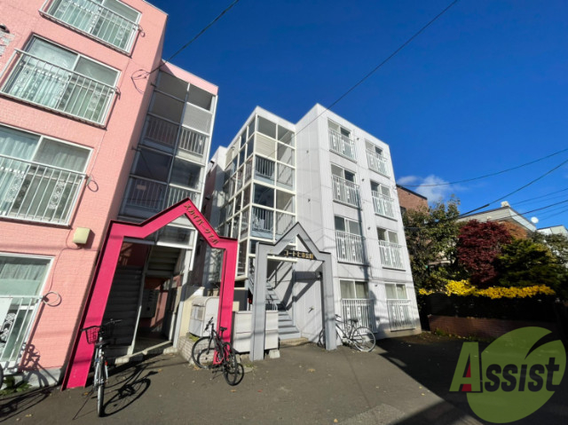 建物外観　札幌市中央区南７条西「コート７条公園」