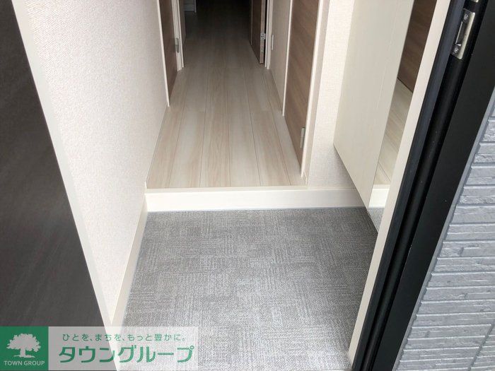 玄関　お問合せはタウンハウジングまで！※現地待合わせ相談可能