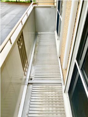 バルコニー　南向きで日当たり良好◎