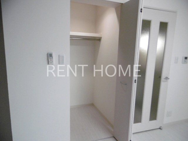 収納　ウォークインクローゼット付です。