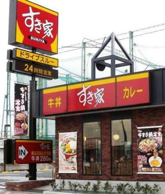飲食店　すき家長田浜添通店（飲食店）まで936m