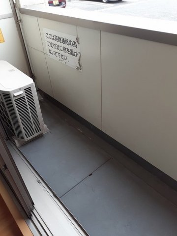 バルコニー　広々としたバルコニーです