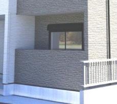 バルコニー　物件元付提供の完成イメージ写真です