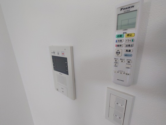 セキュリティ　※別部屋の写真です