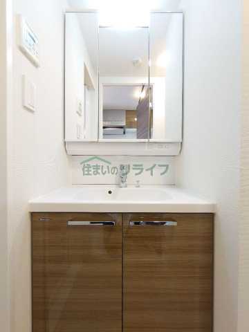 洗面設備　反転タイプ・別部屋参考写真