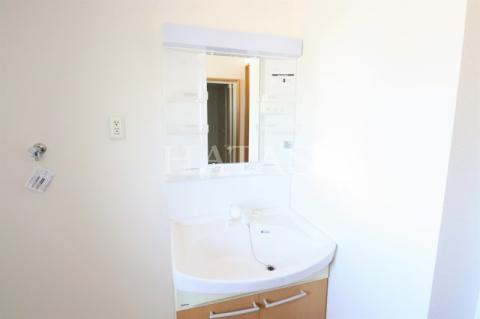 洗面設備　同物件別部屋です。