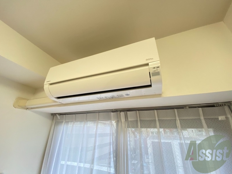 その他設備　エアコンが付いているので夏も冬も快適ですね～