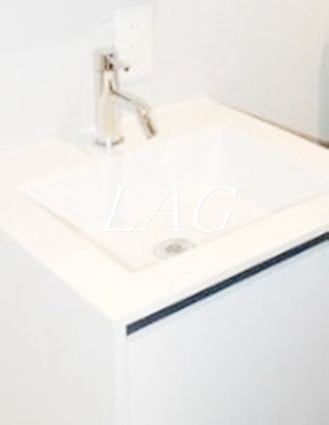 洗面設備　独立洗面台です。