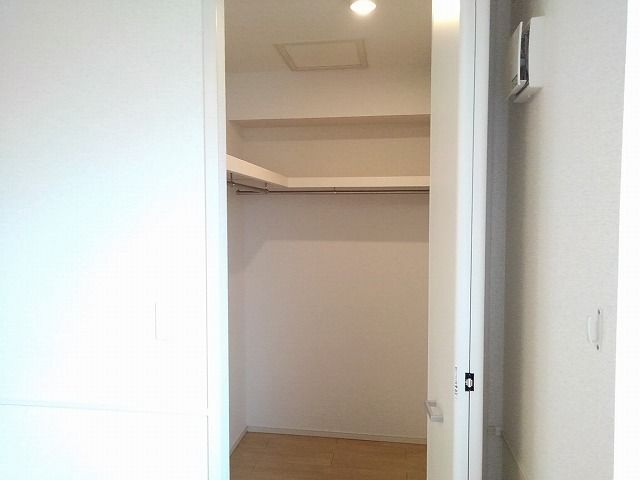 収納　たっぷりとした収納スペースです