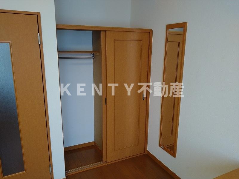 収納　収納のためのスペースです