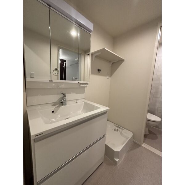 洗面設備　※同施工会社写真