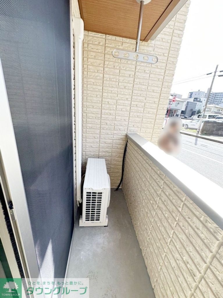 バルコニー　※別階の参考画像です