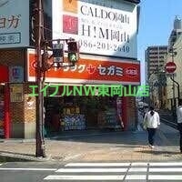 ドラックストア　ドラッグセガミ岡山表町本店（ドラッグストア）まで484m