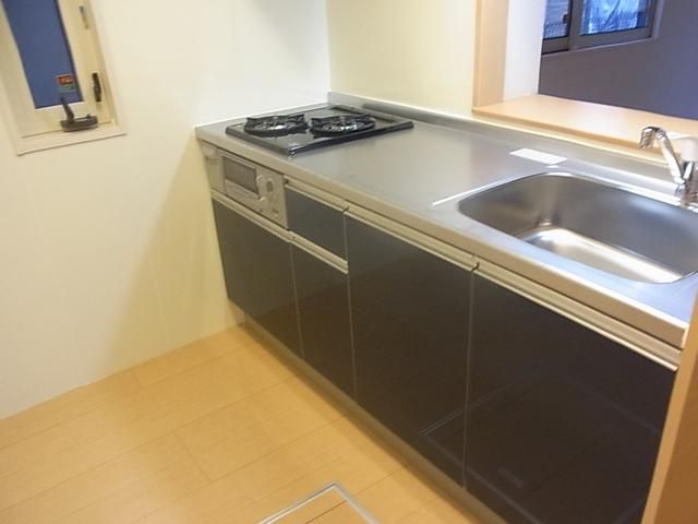キッチン　２口ガスコンロキッチン