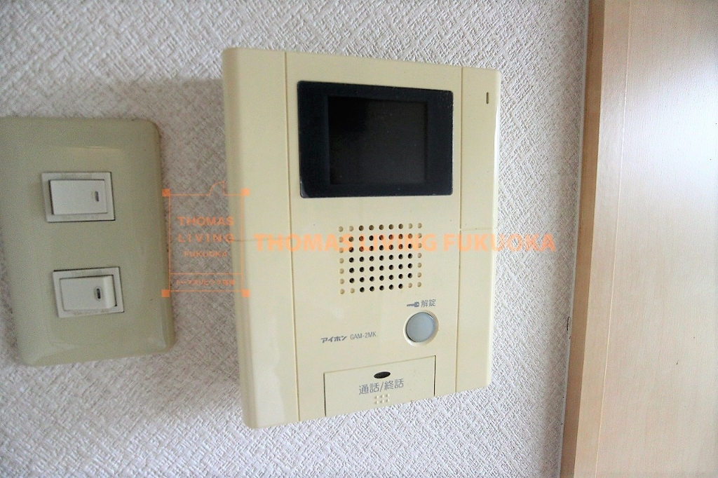 その他設備　TVモニター付きインターホンです。