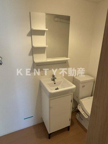 洗面設備　洗面所です