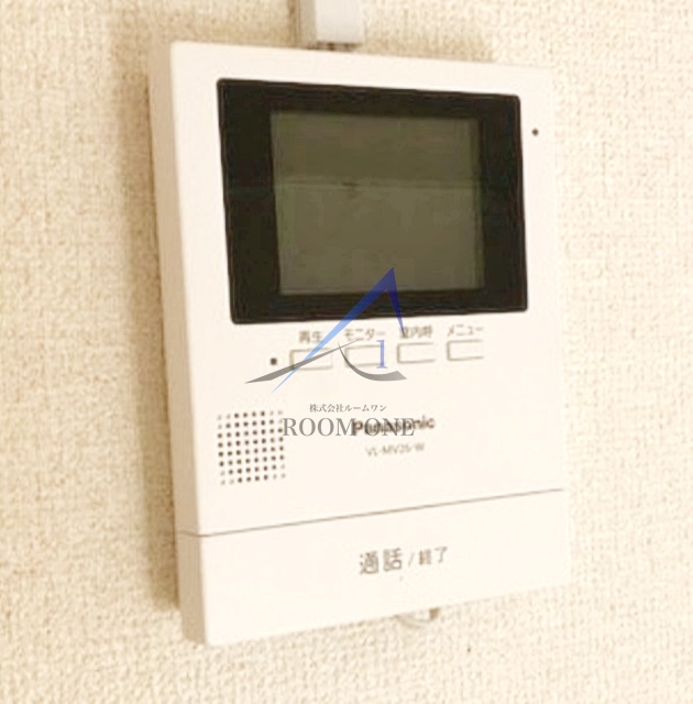 セキュリティ　モニター付きインターホンです。