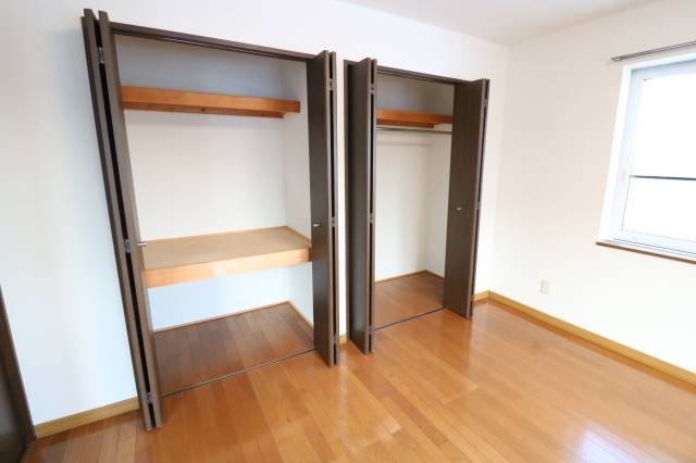 収納　クローゼット！