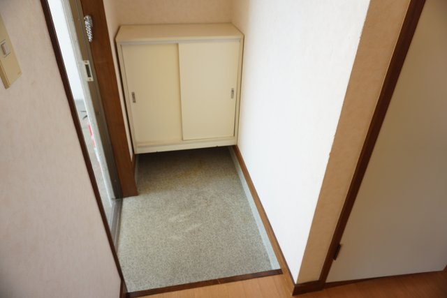 玄関　明るい玄関です