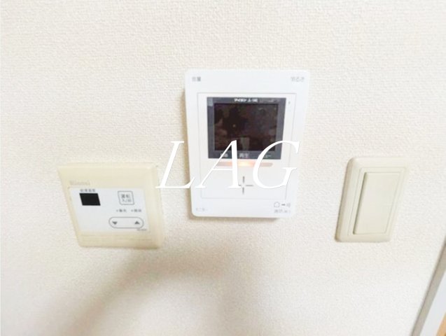 セキュリティ　モニター付きインターホンです。