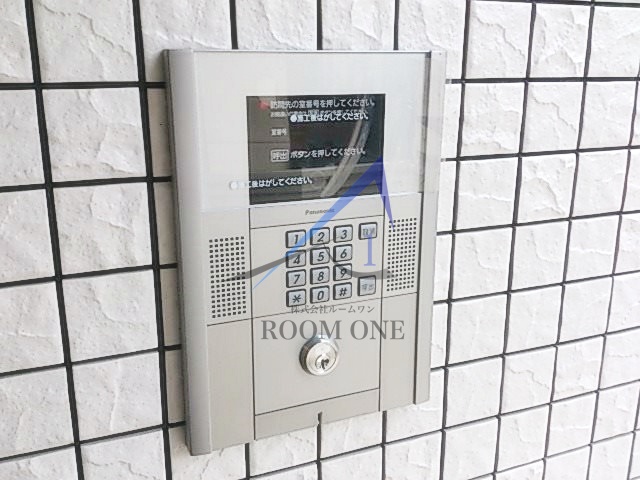 セキュリティ　オートロックです。
