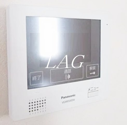 セキュリティ　モニター付インターホンです。
