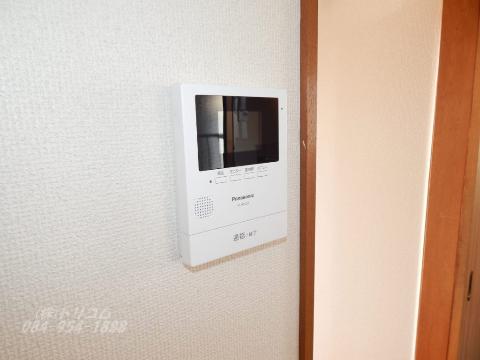 セキュリティ　カメラ付インターホン（イメージ）