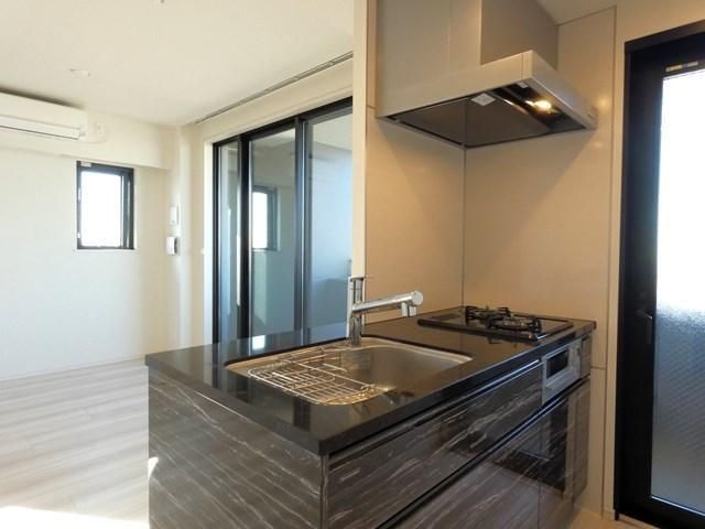 キッチン　■グリル付ガスコンロシステムキッチン■都市ガス♪