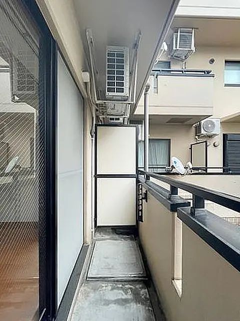 バルコニー　バルコニーがあります