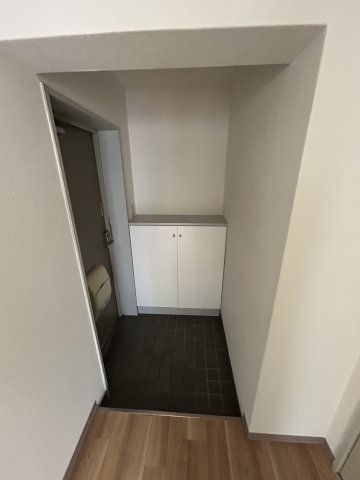 玄関　収納もある玄関です